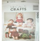 12" DOLL and DOLL CLOTHES         McCALL'S PATTERN NEW