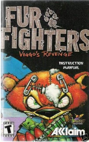 Fur Fighters Viggo's Rv (PS2)INSTRUCTION MANUAL no game