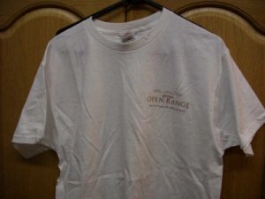 White Open Range Kevin Costner T-Shirt Adult Large NEW