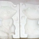 SMALL CERAMIC MOLD ~ RACOON ~ DECORATIONS