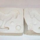 SMALL CERAMIC MOLD ~ ROCKING HORSE ~ DECORATIONS