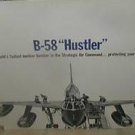 2 Vintage Air Force Recruiting Tri-Standes B-58 HUSTLER