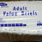 16 Invacare Value BRIEFS Adult Diapers/Underwear Medium