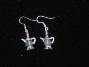 Teapot Earrings