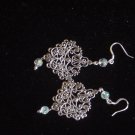 Swarovski Crystal Filigree Earrings