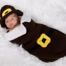 Pilgrim Cocoon and Hat set - Photography Prop