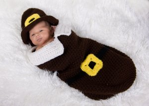 Pilgrim Cocoon and Hat set - Photography Prop