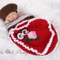 Box of Chocolates Cocoon and Hat Set - Photography Prop