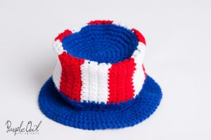 Patriotic Boy's Top Hat - Any Size
