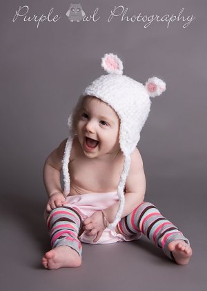Little Lamb Hat - photography prop - boy or girl - any size