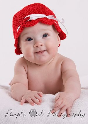 SugarPlum Beanie Hat - Photography prop - Any Color