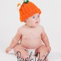 Pumpkin Beanies - Any Size - With or Without flower