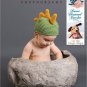 Crochet Pattern 004 - Dinosaur Beanie Hat- Infant to Adults