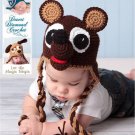 Crochet Pattern 006 - Teddy Bear Earflap Hat - All Sizes