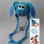 Crochet Pattern 030 - Blue Puppy Earflap Beanie - All Sizes