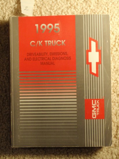 1995 Service Manual C/K Truck Chevrolet GMC Drivability Emmissions and