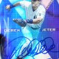 DEREK JETER HAND SIGNED BASEBALL CARD ++MINT 10++