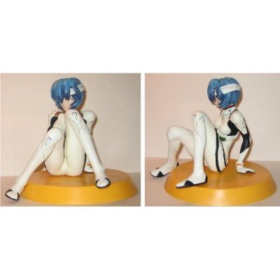 rei ayanami long hair figure