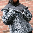 Reversible Faux leopard jacket