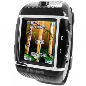Quad-Band Cell Phone Watch - 1GB Water Resistant Mobile  [TKE-CVSCX-9300]