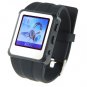 8GB - Original Watch MP4 Player  Black - 1.5-inch Screen  [TKE-CVAAD-WM888-8GB-BLACK]