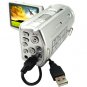 MPEG4 Digital Video Camcorder With Optical Telescope Zoom Lens  [TKE-CVSE-DV01]