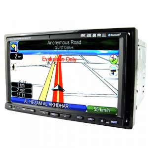 Car Entertainment System + GPS with 7.0 Inch Touchscreen (2-DIN)  [TKE-CVSET-A5401]