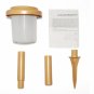 4 Solar Powered Landscape Lights - Bright Amber LED  [TKE-CVSB-896]