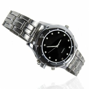 Video Camera Watch - All-Metal DVR Watch With 8GB Memory  [TKE-CVSR-1902]
