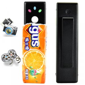 Mini Hidden Digital Video Camera with Encryption Feature  [TKE-CVHE-I11]
