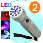 2 CSI 3-in-1 Super Flashlights (LED, UV, Laser)  [TKE-CVJW-G76]