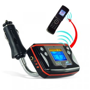 Bluetooth Car Kit for Bluetooth Calls and MP3 Music  [TKE-CVSCJ-7900-2GEN]