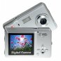 Palm Sized Point and Shoot 5MP Digicam - Silver  [TKE-CVSE-712]