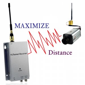 Wireless Signal Booster and Receiver Kit (300 meter monster)  [TKE-WFC-1500-2GEN]