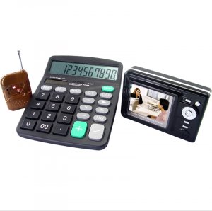 Calculator Videocamera - Ultimate Wireless Office Security  [TKE-CVSD-627]