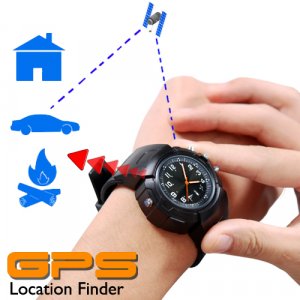 GPS Watch (Location Finder + Data Logger + Photo Tagger)  [TKE-CVHN-G96]