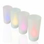 Magic Blow On / Blow Off Heatless Electronic Candle Set of 4  [TKE-CVSB-831]