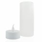 Magic Blow On / Blow Off Heatless Electronic Candle Set of 4  [TKE-CVSB-831]
