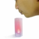 Magic Blow On / Blow Off Heatless Electronic Candle Set of 4  [TKE-CVSB-831]