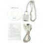 8GB USB Flash Drive Necklace - Jeweled Metal Lock  [TKE-CVSC-K16]