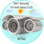Sentinel - Waterproof Night Vision CCTV (SONY 1/3 CCD) - NTSC  [TKE-CVSH-I24-NTSC]