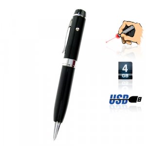 4GB USB Office Mate Flash Pen with Laser [TKE-CVSC-205-4GB]