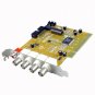2-CH Real Time Video + 1-CH Audio DVR Card - Motion Detection  [TKE-CVAJM-2000FB]