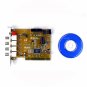 2-CH Real Time Video + 1-CH Audio DVR Card - Motion Detection  [TKE-CVAJM-2000FB]