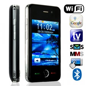 Thunder - Quadband Dual SIM Wifi Touchscreen Worldphone  [TKE-CVCN-M60]