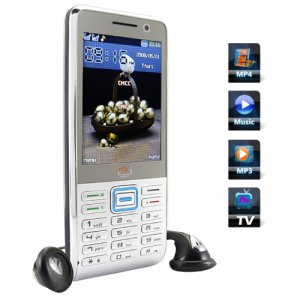 Quadband Dual SIM GSM Worldwide TV Cellphone  [TKE-CVIL-M39]