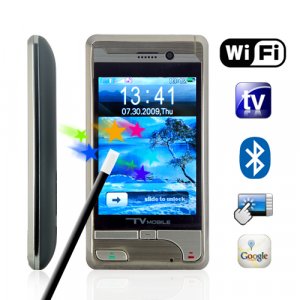 Voyager - Quad Band Touchscreen Dual-SIM WiFi Media Cellphone  [TKE-CVDQ-M50]