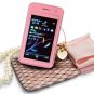 Elegance Dual SIM Quadband Cellphone w/3 Inch Touchscreen (Pink)  [TKE-CVFD-M31-PINK]
