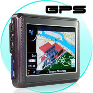4.3 Inch Portable GPS Navigator with Touchscreen (Signature Ed.)  [TKE-CVGY-CS16]
