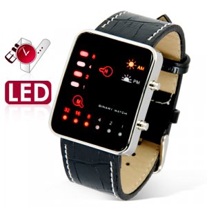 The Singularity - Japanese Multicolor LED Watch  [TKE-CVIZ-G86]